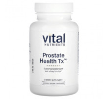 Мужское здоровье Vital Nutrients, Prostate Health TX`` 90 вегетарианских капсул