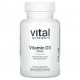 Витамин D Vital Nutrients, Витамин D3, 5000 МЕ, 180 вегетарианских капсул