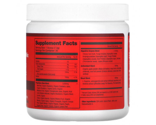Суперфуды 310 Nutrition, Reds, смесь суперфудов, черная вишня, 219 г (7,73 унции) Суперфуды 310 Nutrition, Reds, смесь суперфудов, черная вишня, 219 г (7,73 унции)