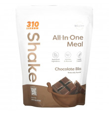 310 Nutrition, All-In-One Meal Shake, Chocolate Bliss, 14.6 oz (414.4 g)