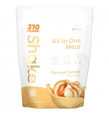 310 Nutrition, All-In-One Meal Shake, Caramel Sundae, 28.7 oz (814.8 g)