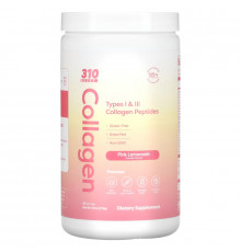 310 Nutrition, Collagen, Types I & III Collagen Peptides, Pink Lemonade, 13.1 oz (372 g)
