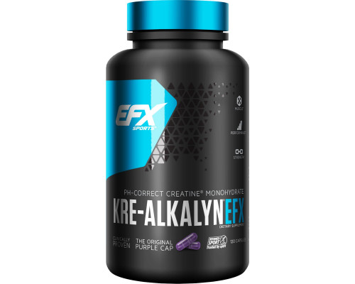 EFX Sports, Kre-Alkalyn EFX, 120 капсул EFX Sports, Kre-Alkalyn EFX, 120 капсул