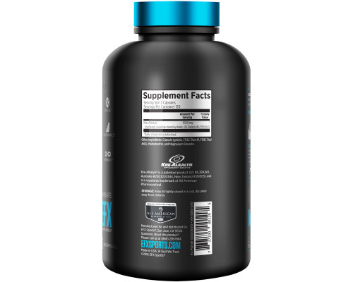 EFX Sports, Kre-Alkalyn EFX, 240 капсул EFX Sports, Kre-Alkalyn EFX, 240 капсул