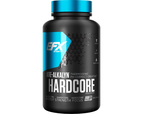 EFX Sports, Kre-Alkalyn Hardcore, 120 капсул EFX Sports, Kre-Alkalyn Hardcore, 120 капсул