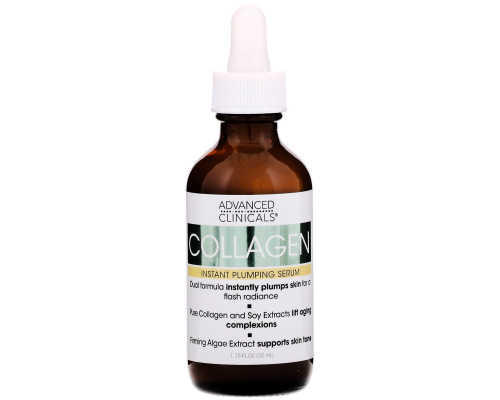 Advanced Clinicals, Collagen Serum, 1.75 fl oz (52 ml) Advanced Clinicals, Collagen Serum, 1.75 fl oz (52 ml)