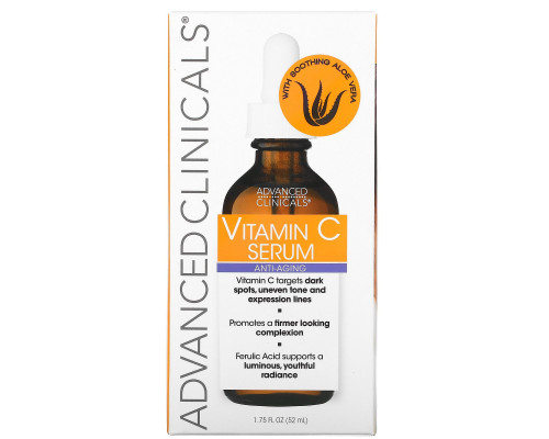 Advanced Clinicals, Vitamin C Serum, 1.75 fl oz (52 ml) Advanced Clinicals, Vitamin C Serum, 1.75 fl oz (52 ml)