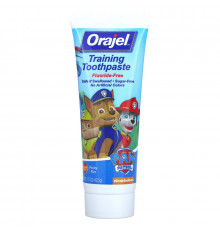 Orajel, Paw Patrol Training, зубная паста, не содержит фториды, фруктовый вкус, 1,5 унц. (42,5 г)