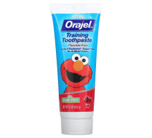 Orajel, Sesame Street Training Toothpaste, Flouride-Free, Berry Fun, 1.5 oz (42.5 g)