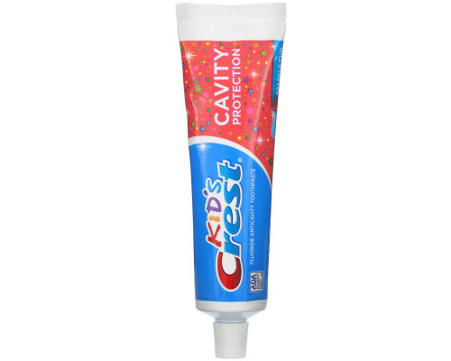 Crest, Kids, Fluoride Anticavity Toothpaste, Sparkle Fun, 4.6 oz (130 g) Crest, Kids, Fluoride Anticavity Toothpaste, Sparkle Fun, 4.6 oz (130 g)
