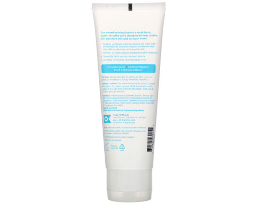 The Honest Company, Organic All Purpose Balm, 3.4 oz The Honest Company, Organic All Purpose Balm, 3.4 oz