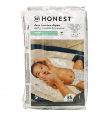 The Honest Company, Honest Diapers, Size 1, 8-14 Pounds, Pandas, 35 Diapers