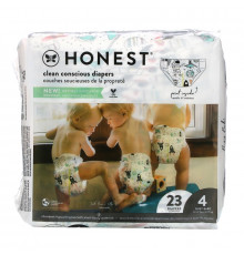 The Honest Company, Honest Diapers, Size 4,  22 - 37 Pounds, Space Travel, 23 Diapers
