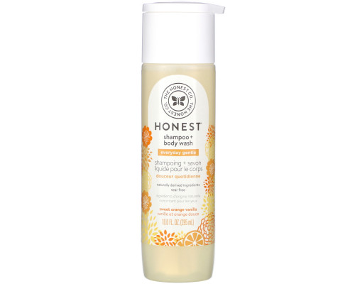 The Honest Company, Everyday Gentle Shampoo + Body Wash, Sweet Orange Vanilla, 10.0 fl oz (295 ml) The Honest Company, Everyday Gentle Shampoo + Body Wash, Sweet Orange Vanilla, 10.0 fl oz (295 ml)