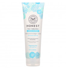 The Honest Company, Purely Sensitive, Face + Body Lotion, Fragrance Free, 8.5 fl oz (250 ml)