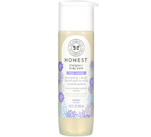 The Honest Company, Truly Calming Shampoo + Body Wash, Lavender, 10.0 fl oz (295 ml)