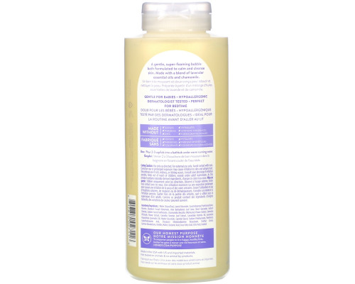 The Honest Company, Truly Calming Bubble Bath, Lavender, 12.0 fl oz (355 ml) The Honest Company, Truly Calming Bubble Bath, Lavender, 12.0 fl oz (355 ml)