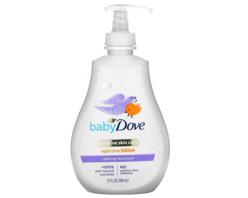 Dove, Baby Dove, Night Time Lotion, Calming Nights, 13 fl oz (384 ml) Dove, Baby Dove, Night Time Lotion, Calming Nights, 13 fl oz (384 ml)