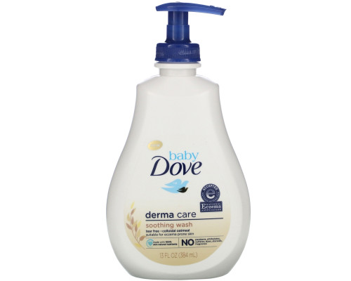 Dove, Baby Dove, Derma Care, Soothing Wash, 13 fl oz (384 ml) Dove, Baby Dove, Derma Care, Soothing Wash, 13 fl oz (384 ml)