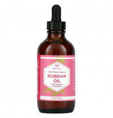 Leven Rose, На 100% чистое и органическое масло плодов шиповника, 118 мл (4 жидких унции)