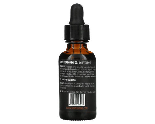 Leven Rose, 100% чистое органическое масло для бороды, с ароматом сандалового дерева, 1 ж. унц. (30 мл) Leven Rose, 100% чистое органическое масло для бороды, с ароматом сандалового дерева, 1 ж. унц. (30 мл)