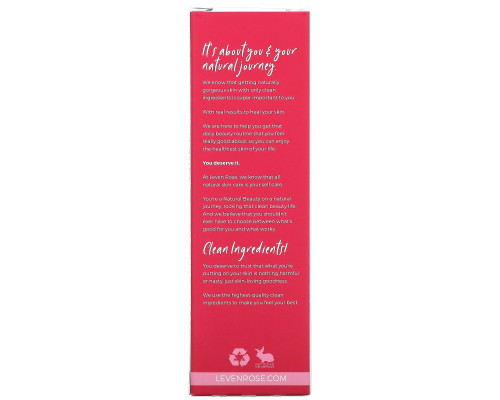 Leven Rose, 100% чистая органическая розовая вода, 4 жидких унции (118 мл) Leven Rose, 100% чистая органическая розовая вода, 4 жидких унции (118 мл)