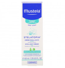 Mustela, Baby, Stelatopia Emollient Face Cream, 1.35 fl oz (40 ml)