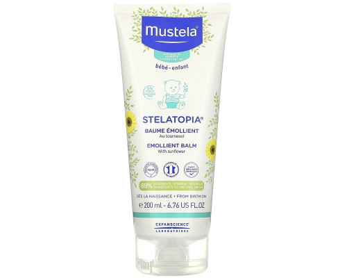Mustela, Stelatopia, Emollient Balm with Sunflower, 6.76 fl oz (200 ml) Mustela, Stelatopia, Emollient Balm with Sunflower, 6.76 fl oz (200 ml)