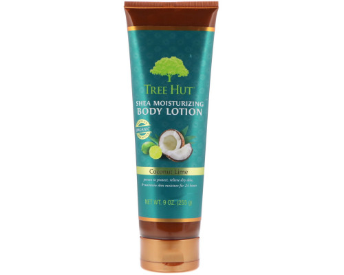 Tree Hut, Shea Moisturizing Body Lotion, Coconut Lime, 9 oz (255 g) Tree Hut, Shea Moisturizing Body Lotion, Coconut Lime, 9 oz (255 g)