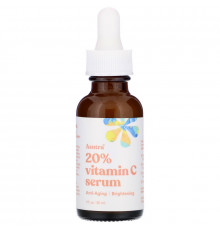 Asutra, Renew Your Skin, Anti-Aging Serum, 20% Vitamin C, 1 fl oz (30 ml)