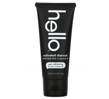 Hello, Activated Charcoal Epic Whitening Fluoride Toothpaste, 4.0 oz (113 g)