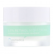 Cosmedica Skincare, Ночной крем с 2,5% сывороткой ретинола, ночная омолаживающая процедура, 1,76 унц. (50 г)
