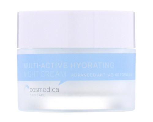 Cosmedica Skincare, Мультиактивный увлажняющий ночной крем, усовершенствованная антивозрастная формула, 1,76 унц. (50 г) Cosmedica Skincare, Мультиактивный увлажняющий ночной крем, усовершенствованная антивозрастная формула, 1,76 унц. (50 г)