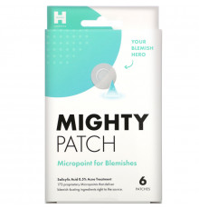 Hero Cosmetics, Mighty Patch, Micropoint for Blemishes, 6 Patches