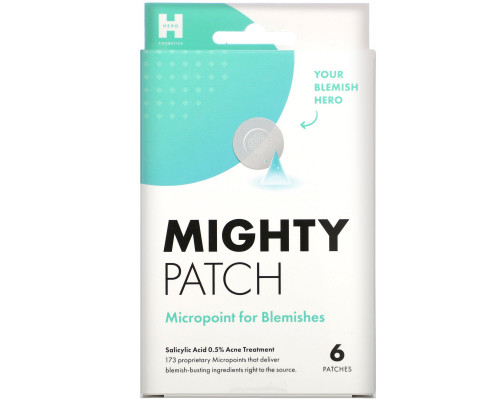 Hero Cosmetics, Mighty Patch, Micropoint for Blemishes, 6 Patches Hero Cosmetics, Mighty Patch, Micropoint for Blemishes, 6 Patches