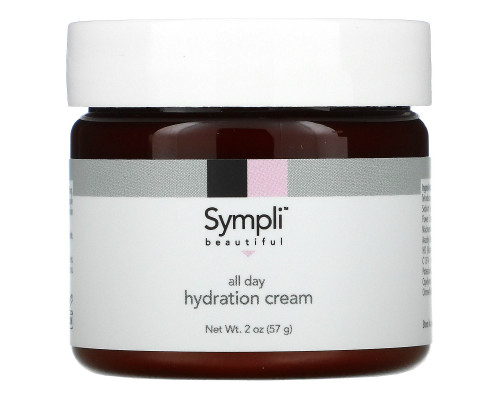 Sympli Beautiful, All Day Hydration Cream, 2 fl oz (60 ml) Sympli Beautiful, All Day Hydration Cream, 2 fl oz (60 ml)