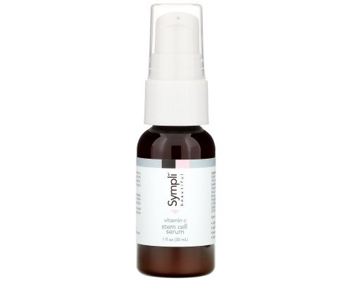 Sympli Beautiful, Vitamin C Stem Cell Serum, 1 fl oz (30 ml) Sympli Beautiful, Vitamin C Stem Cell Serum, 1 fl oz (30 ml)