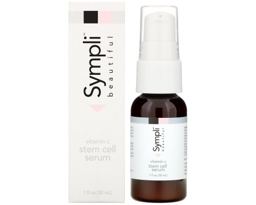 Sympli Beautiful, Vitamin C Stem Cell Serum, 1 fl oz (30 ml) Sympli Beautiful, Vitamin C Stem Cell Serum, 1 fl oz (30 ml)