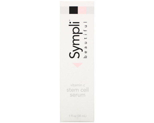 Sympli Beautiful, Vitamin C Stem Cell Serum, 1 fl oz (30 ml) Sympli Beautiful, Vitamin C Stem Cell Serum, 1 fl oz (30 ml)