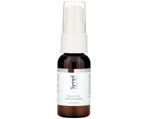 Sympli Beautiful, Hyaluronic Acid Youth Complex, 1 fl oz (30 ml) Sympli Beautiful, Hyaluronic Acid Youth Complex, 1 fl oz (30 ml)