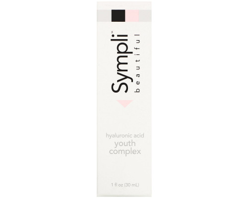 Sympli Beautiful, Hyaluronic Acid Youth Complex, 1 fl oz (30 ml) Sympli Beautiful, Hyaluronic Acid Youth Complex, 1 fl oz (30 ml)