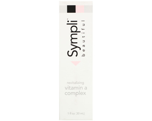 Sympli Beautiful, Revitalizing Vitamin A Complex, 1 fl oz (30 ml) Sympli Beautiful, Revitalizing Vitamin A Complex, 1 fl oz (30 ml)