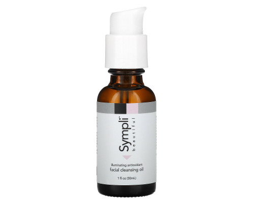 Sympli Beautiful, Illuminating Antioxidant Facial Cleansing Oil, 1 fl oz (30 ml) Sympli Beautiful, Illuminating Antioxidant Facial Cleansing Oil, 1 fl oz (30 ml)
