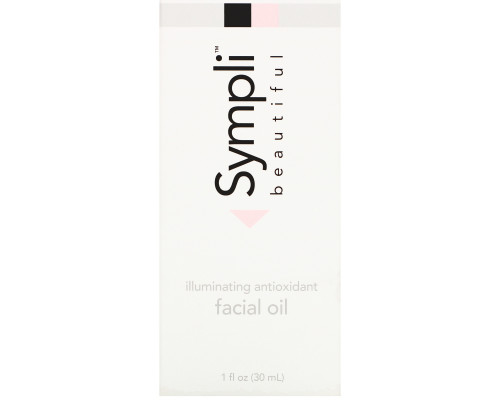 Sympli Beautiful, Illuminating Antioxidant Facial Oil, 1 fl oz (30 ml) Sympli Beautiful, Illuminating Antioxidant Facial Oil, 1 fl oz (30 ml)