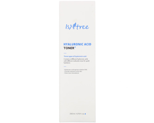 Isntree, Hyaluronic Acid Toner, 6.76 fl oz (200 ml) Isntree, Hyaluronic Acid Toner, 6.76 fl oz (200 ml)