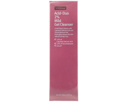 Wishtrend, Acid-Duo 2% Mild Gel Cleanser, 5.07 fl oz (150 ml) Wishtrend, Acid-Duo 2% Mild Gel Cleanser, 5.07 fl oz (150 ml)