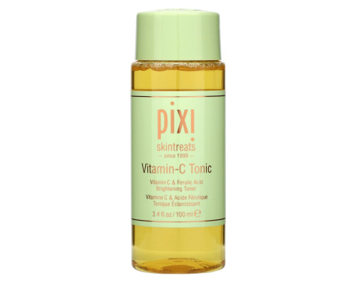Pixi Beauty, Skintreats, Vitamin-C Tonic, Brightening Toner, 3.4 fl oz (100 ml) Pixi Beauty, Skintreats, Vitamin-C Tonic, Brightening Toner, 3.4 fl oz (100 ml)