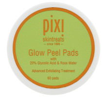 Pixi Beauty, Glow Peel Pads, современный уход и отшелушивание, 60 мягких дисков