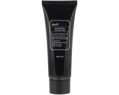 Dear, Klairs, Midnight Blue Calming Cream, 2 oz (60 ml) Dear, Klairs, Midnight Blue Calming Cream, 2 oz (60 ml)