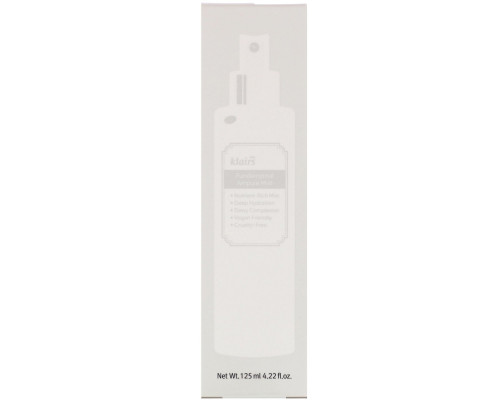 Dear, Klairs, Fundamental Ampule Mist, 4.22 fl oz (125 ml) Dear, Klairs, Fundamental Ampule Mist, 4.22 fl oz (125 ml)